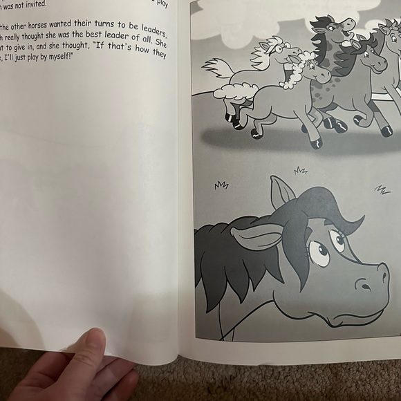 The horse who lost her herd- a story about getting along with others! New! - Picture 6 of 9